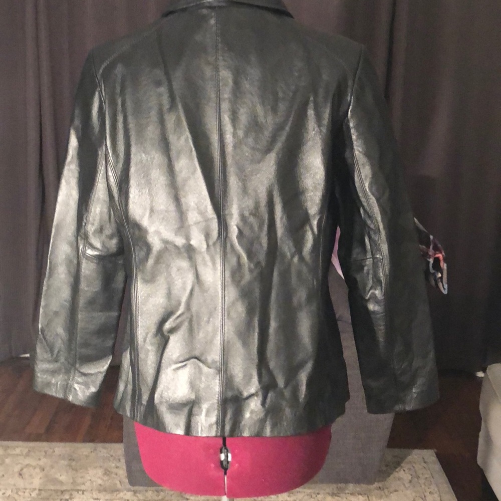 NEWER WORTHINGTON LEATHER JACKET - Picture 2 of 5